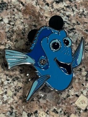 Disney Pin Dory Blue Color Story Wdw Hidden Pixar Pin